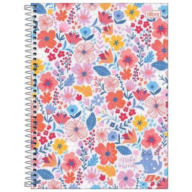 Imagem de Caderno Espiral (GRANDE) Universitario 1 Matéria D+ 96 Folhas Feminino