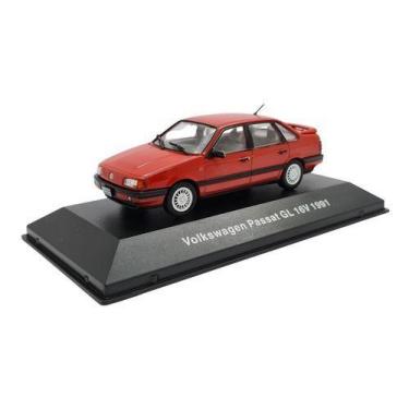 Imagem de Miniatura Coleção Volkswagen Nº29 Passat Gl 91 Vermelho 1:43 - Planeta