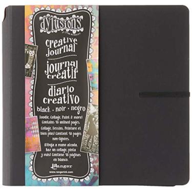 Imagem de Diário criativo Dyan Reaveley's Dylusions, preto 21 cm x 23 cm