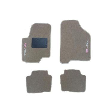 Imagem de Kit Tapete Carpete Kia Soul 2012 Até 2019 Caramelo