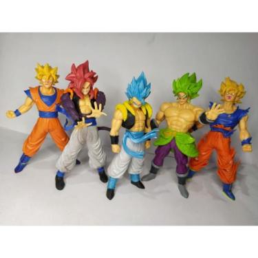 Boneco Articulado Dragon Ball Super Sayajin Blue Goku - Fun - Boneco Dragon  Ball - Magazine Luiza