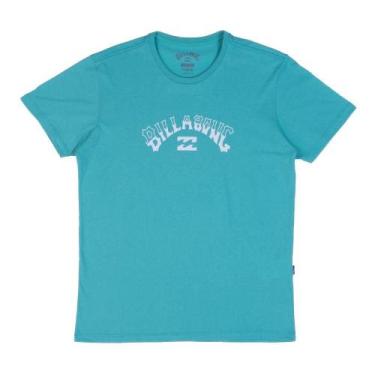 Imagem de Camiseta Billabong Core Arch Masculina Verde Mescla