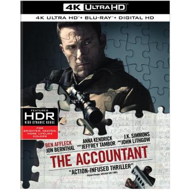 Imagem de The Accountant (4K Ultra HD + Blu-ray + Digital HD)