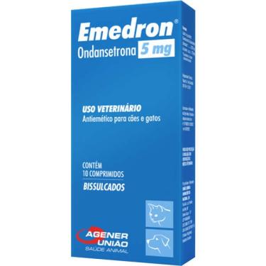 Imagem de Antiemético Agener Emedron com 10 Comprimidos - 5 mg