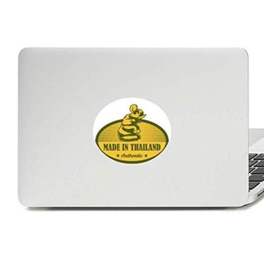 Imagem de Adesivo de notebook com emblema de vinil feito na Tailândia da cultura aduaneira tailandesa feita na Tailândia