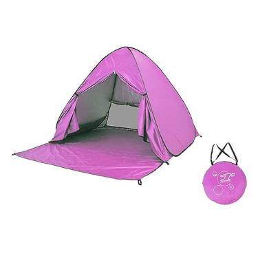 Imagem de Tenda pop-up, barraca de praia, barraca instantânea de proteção solar, barraca de praia automática, abrigo solar, caba rápida para atividades ao ar, ROSA