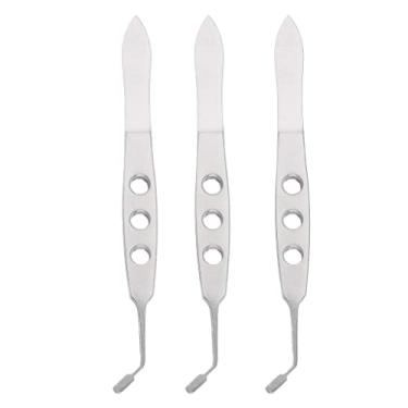 Imagem de 3X Stainless Steel Arita Tauber Meibomian Gland Expressor Forcepscoding/1889