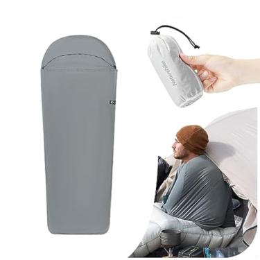 Imagem de Naturehike Forro de Saco de Dormir Ultraleve 128 g - Saco de Dormir Adulto e Saco de Dormir de Viagem, Lençóis de Viagem e Lençol de Campismo para Mochilão, Hotel, Albergues, Cuidados Confortável e