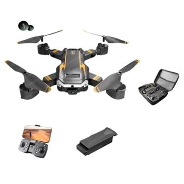 Imagem de Mini Drone Semi Profissional Câmera 4K Hd Vídeo Controle Remoto 5G Wifi (Preto e Amarelo)
