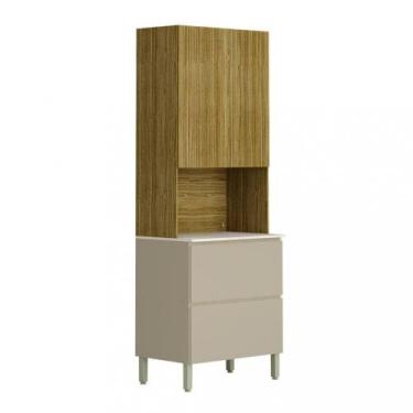 Imagem de Paneleiro Torre Quente 3 Portas 1 Gavetas Art Kits Parana - Kits Paran