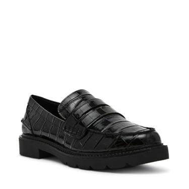 Imagem de Anne Klein Mocassim feminino Eryn, Croc preto, 36
