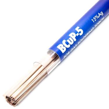 Imagem de 20 varetas de brasagem Bcup-5 15% prata solda Phos liga de cobre hastes de soldagem planas indústria 0.1 cm x 1/20.3 cm x 35.6 cm para ar condicionado, refrigerador, armazenamento a frio, unidades