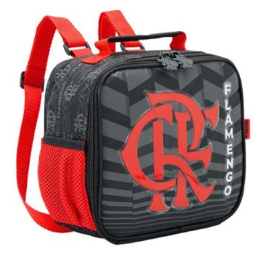 Imagem de Lancheira Térmica Escolar Flamengo CRF Bolsa Oficial Xeryus