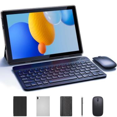 Imagem de Tablet ZZB 2 em 1 Android 14 10.1" 8GB+64GB 6000mAh Tab