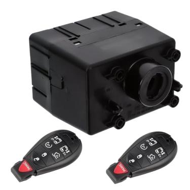Imagem de Interruptor de módulo de ignição sem fio com 2 peças de controle remoto 68105738AF para Dodge Challenger Ram 1500 2500 3500 4500 5500 2011-2013, para Jeep Grand Cherokee 68066563AE 2011-2013