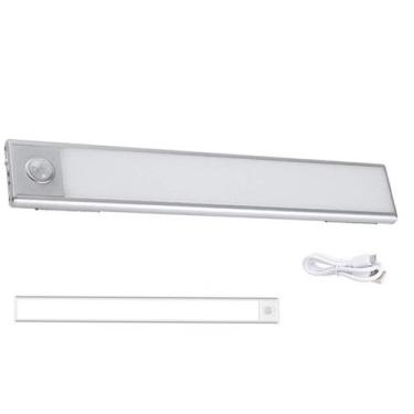 Imagem de Luminaria LED 3 Tons Sensor Movimento Presença 3 Modos Bateria Recarre