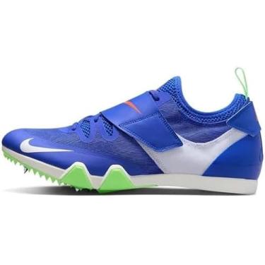 Imagem de Nike Tênis Pole Vault Elite Track & Field Jumping Spikes AA1204, Azul, laranja, 44