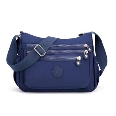 Imagem de Bolsa transversal Shoulder Bag Bolsinha Transversal Alça De Ombro Tiracolo alça de ombro (modelo 1 - azul marinho)