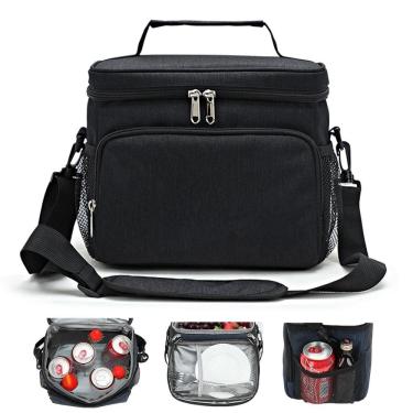 Imagem de Lancheira Térmica Qualidade Praticidade Estilo Oxford