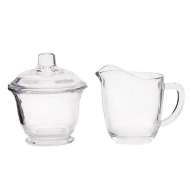 Imagem de Açucareiro e Jarra Leite Vidro 200ml - Wincy