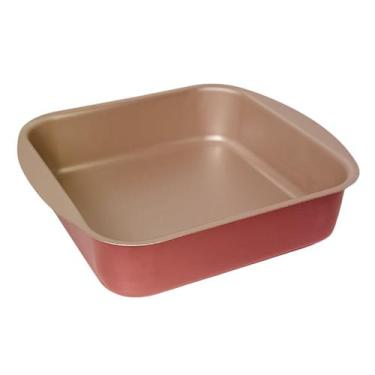 Imagem de Assadeira Quadrada Cereja Nº 1 - Marcolar