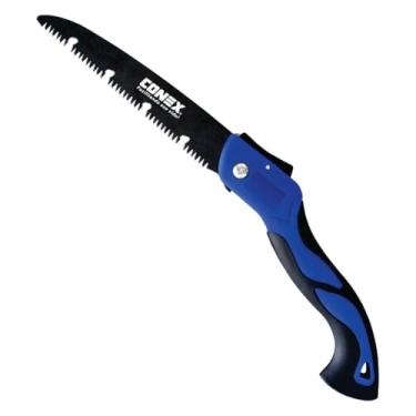 Imagem de Serrote de Poda Tipo Canivete com Lâmina Japonesa SK5 | Serrote Dobrável Profissional Para Jardinagem e Camping - Conex