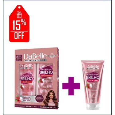 Imagem de Kit Dabelle Explosão de Brilho Sham+Cond+Oleo em Creme190ml