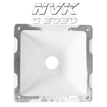 Imagem de Corneta NVK 2020 Branco Jarrão para Driver de Som Automotivo Profissional