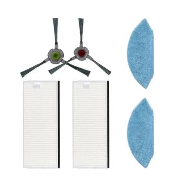 Imagem de Compatible With Ecovacs Deebot U2 DGN22 / U2 Pro Robot Vacuum Cleaner Hepa Filter Mop Cloth Main Side Brush Accessories Replacement Parts(Set 9)