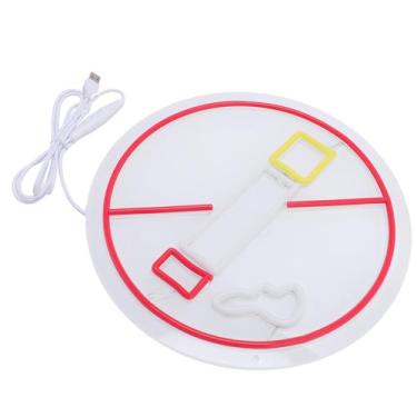 Imagem de Hyuduo Luz de Néon LED para Não Fumar, Sinal Regulável Alimentado por USB Durável Acrílico, Perfeito para Clubes e Espaços Públicos