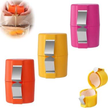 Imagem de Abridor de casca de ovo CARETHYS 2025 Egg Cracker Tool, pacote com 3