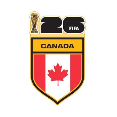 Imagem de HONAV Ímã da bandeira do Canadá da Copa do Mundo da FIFA - Ímã oficialmente licenciado da Copa do Mundo da FIFA - Design vibrante de torneio - Fixação forte durável - Perfeito para geladeiras