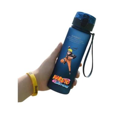 Imagem de Copo De Água Portátil De Grande Capacidade Com Tampa Flip-top Do Anime