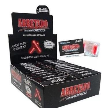 Imagem de Energético Arretado Cafeína C/24 Blister C/2 Cáps - ZiinZiin