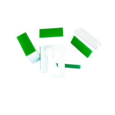 Imagem de Passa fio Kit Organizador De Cabos para Esconder Fios embaixo de Mesa Setup Gamer Home Office Decor (4,Branco)