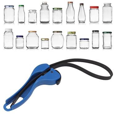 Imagem de Abridor de frasco, abridor de tampa de pote para mãos fracas, abridores de garrafas ajustáveis com trava (P)