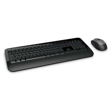 Imagem de Teclado Mouse Sem Fio Desktop 2000 Usb Preto Microsoft Homol