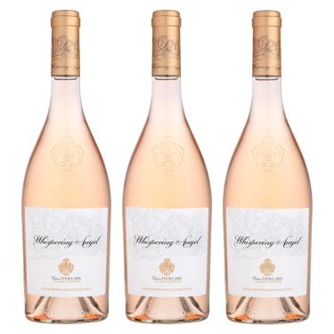 Imagem de Kit 03 Un. Vinho Francês Rosé Seco Whispering Angel 750ml