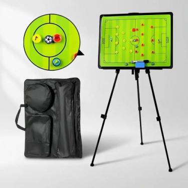 Imagem de Quadro Tático Magnético Com Tripé Futebol - Smartway