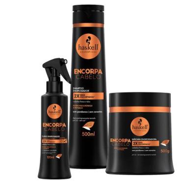 Imagem de Kit Encorpa Haskell 500ml Com 3 Itens
