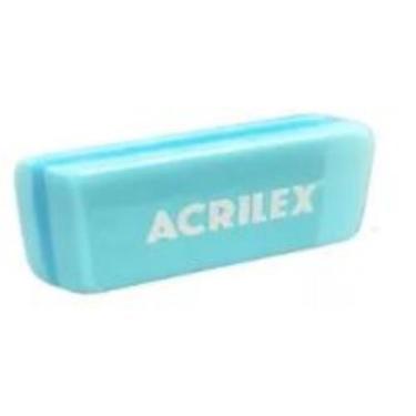 Imagem de Borracha Colorida Tom Pastel - Acrilex, Azul claro