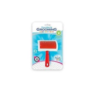 Imagem de Rasqueadeira Plastica Total Aco Extra Grande - The Pets Brasil