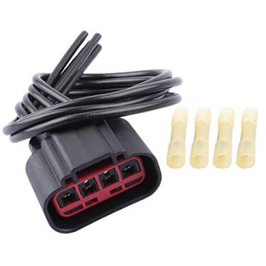 Imagem de WPT688 HVAC Motor Resistor Conector Plugue Chicote de Fiação Compatível com Explorer Escape Expedition Mustang Fiesta F-150, Lincoln Mark Lt Navigator, Mercury Mariner 3U2Z14S411ZEA