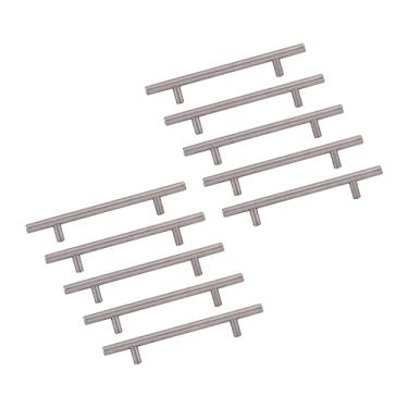 Imagem de Design House 188839 15 cm barril sólido de níquel acetinado, pacote com 10