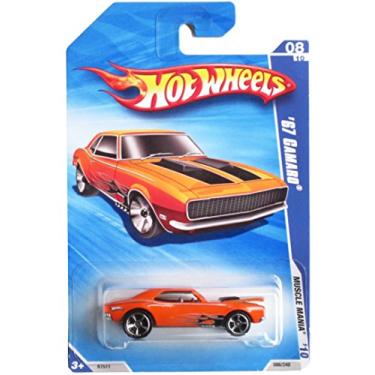 Imagem de Hot Wheels 2010 Muscle Mania 08 of 10 Orange '67 Camaro (Hood Opens!!!)