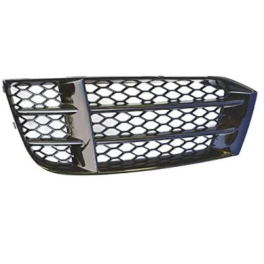 Imagem de JESYMBX Tampa de grade de luz de neblina para Audi RS5 B8.5 2013-2016 Para-choque dianteiro automático malha favo de mel
