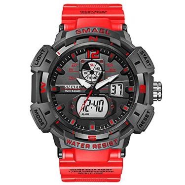 Imagem de Relógio militar masculino SAMEL 8045, a melhor marca de luxo