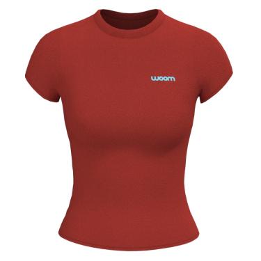 Imagem de Camiseta Running I Woom New York Vermelho e Azul Feminino 2023