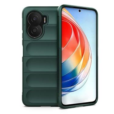 Imagem de Elubugod Capa para celular Huawei Nova Y70 Plus, TPU macia, verde (MGA-LX9, MGA-LX9N)