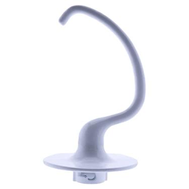 Imagem de Holdia Gancho de massa K5ADH revestido antiaderente compatível com batedeira KitchenAid K4SS K4SSWH K5 K5A K5SS KDM5 KP50 KPM5 KPM50 KSM5 KSM50 KSMC5